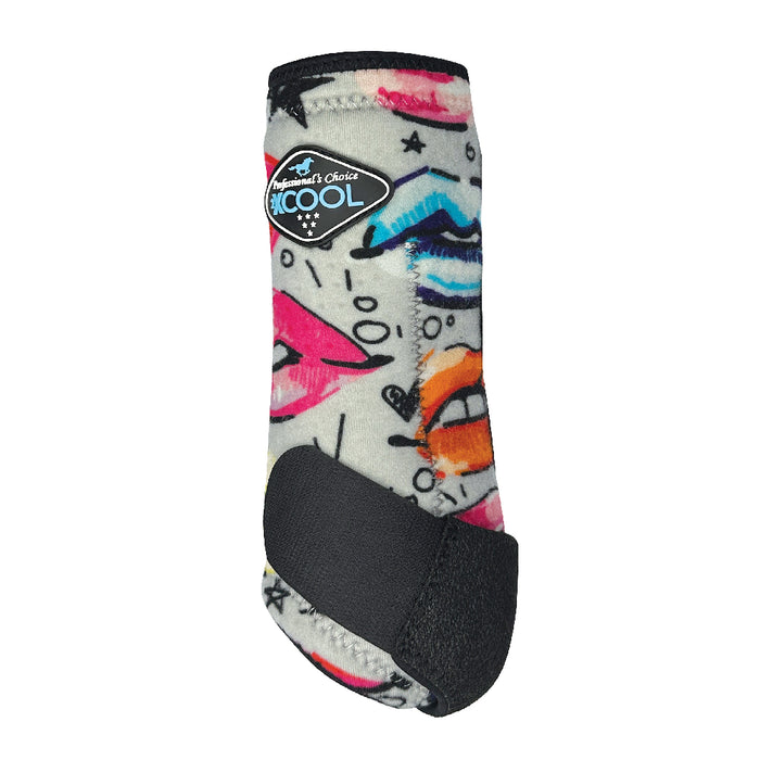 Professional's Choice 2XCool Sports Medicine Boot Limited Edition Tack - Leg Protection Professional's Choice 2-Pack Front S Lips & Rocket