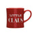 "Little Claus" Red Mug - 8oz HOME & GIFTS - Tabletop + Kitchen - Drinkware + Glassware Creative Co-Op   