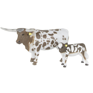 Big Country Toys Longhorn Cow & Calf