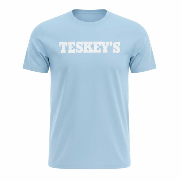 Teskey's Plain Logo Tee - Hydrangea