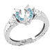 Montana Silversmiths Luck Defined Crystal Turquoise Ring WOMEN - Accessories - Jewelry - Rings Montana Silversmiths   