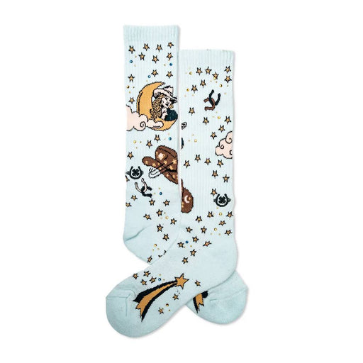 Lucky Chuck "Cosmic Cowgirl" Performance Socks WOMEN - Clothing - Intimates & Hosiery Lucky Chuck   