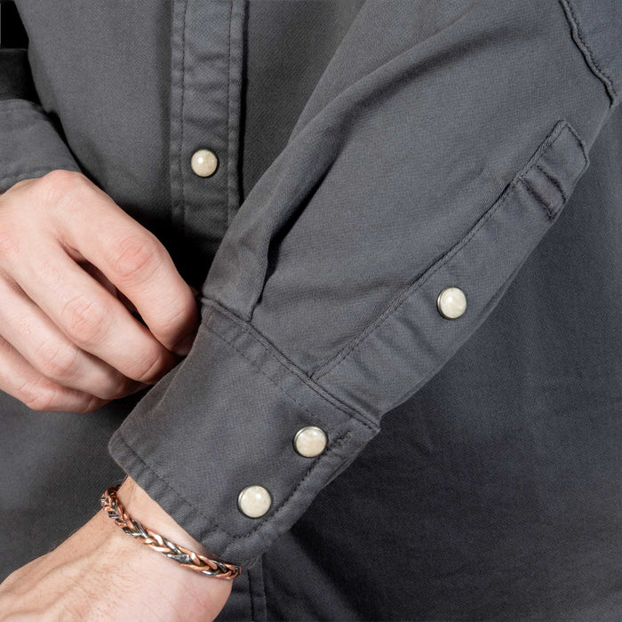 True Grit Snap Shirt Jacket MEN - Clothing - Shirts - Long Sleeve TRUE GRIT