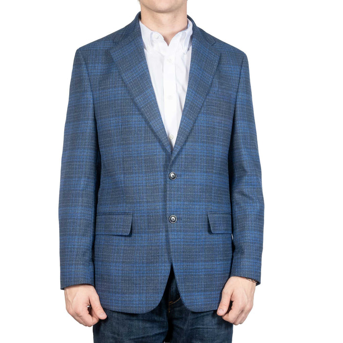Hooey Blue Plaid Sport Coat MEN - Clothing - Sport Coats Hooey