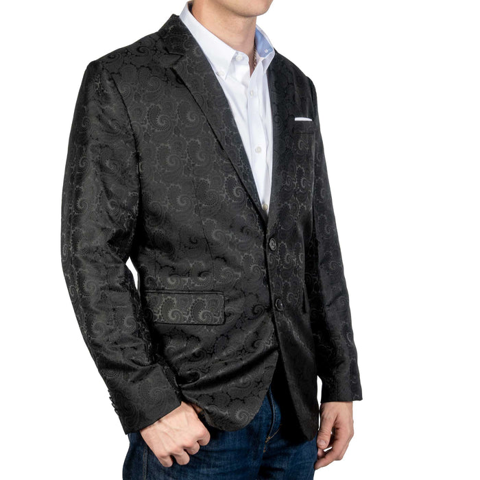 Rock & Roll Denim Paisley Jacquard Sport Coat MEN - Clothing - Sport Coats Panhandle
