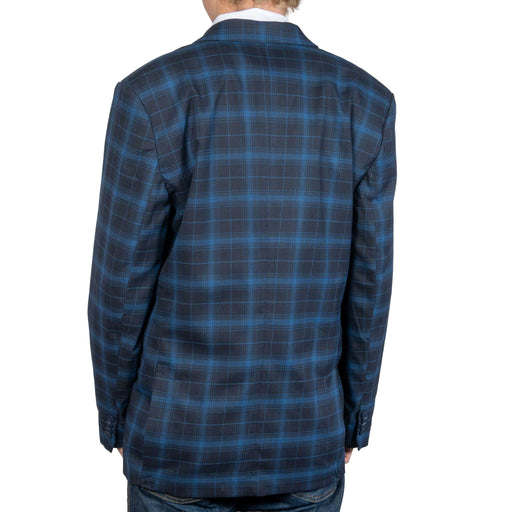 Rock & Roll Denim Men's Indigo Plaid Woven Sport Coat MEN - Clothing - Sport Coats Panhandle