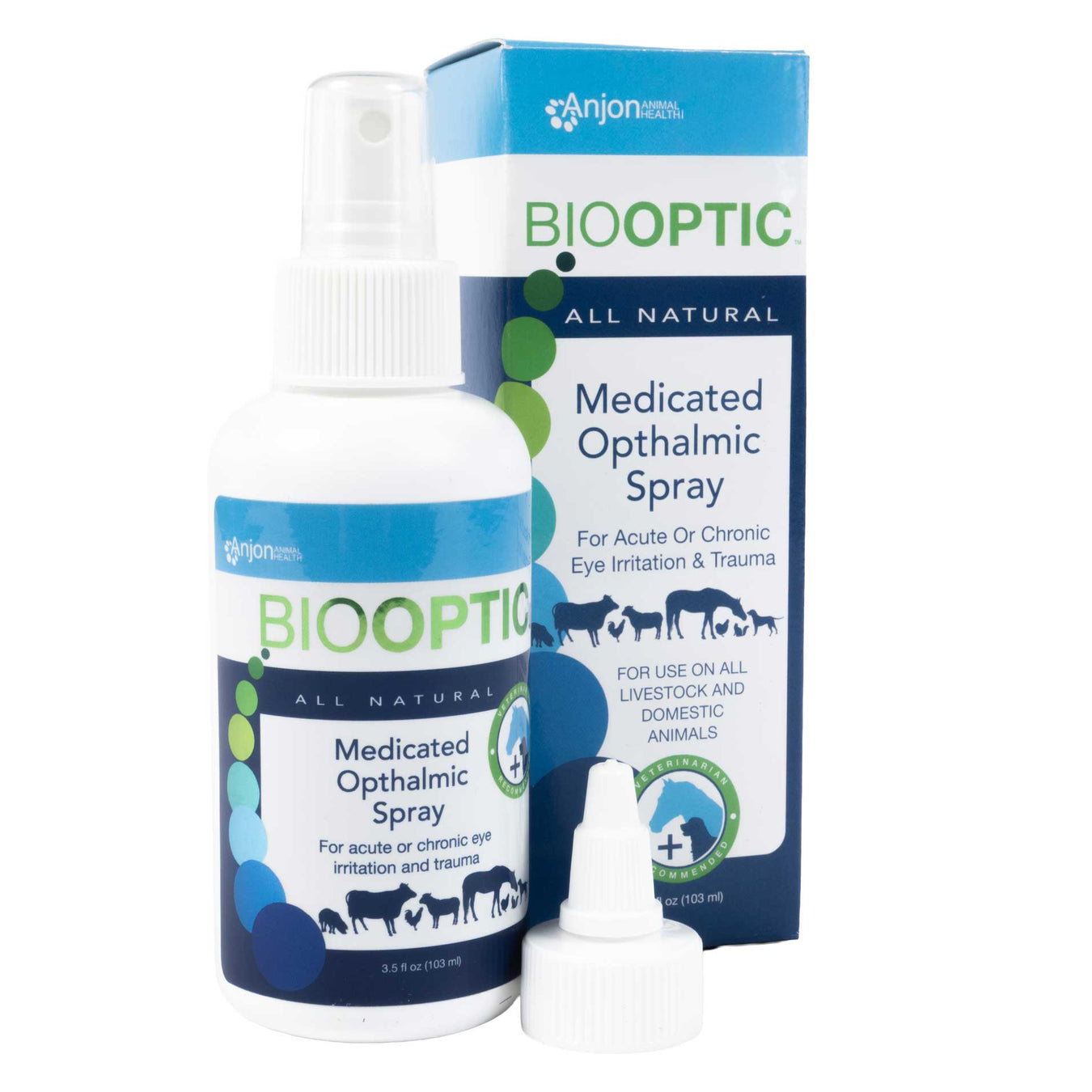 BioOptic Medicated Ophthalmic Spray First Aid & Medical - Topicals Anjon
