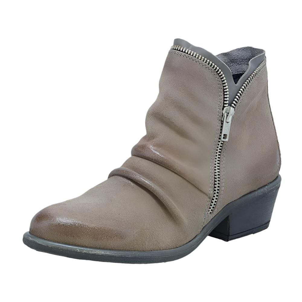 Miz Mooz Camile Bootie - Grey Suede WOMEN - Footwear - Boots - Fashion Boots MIZ MOOZ INC.   