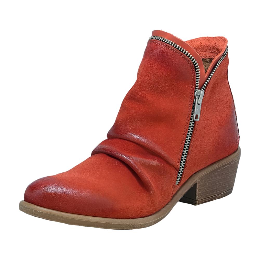 Miz Mooz Camile Booties - Rust Suede WOMEN - Footwear - Boots - Fashion Boots MIZ MOOZ INC.   