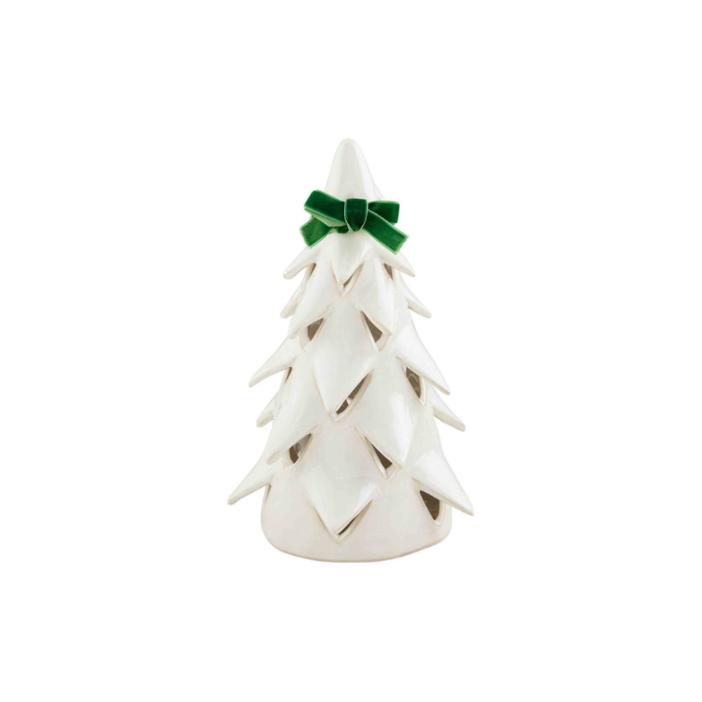 Mud Pie Small White Christmas Tree Sitter HOME & GIFTS - Home Decor - Seasonal Decor Mud Pie   