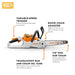 Stihl MSA 60 Battery Powered Chainsaw Garden Supplies - Tools & Equipment Stihl Equipment