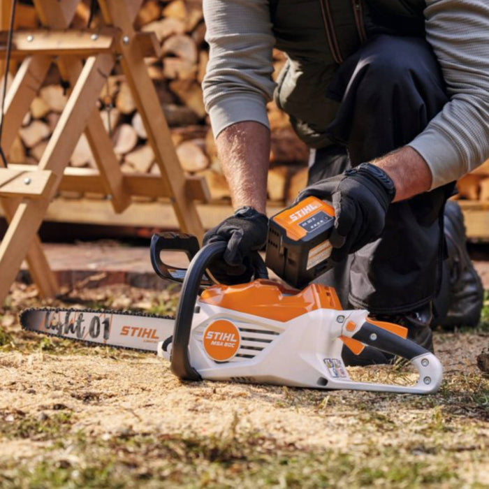 Stihl MSA 80 Battery Powered Chainsaw Garden Supplies - Tools & Equipment Stihl Equipment