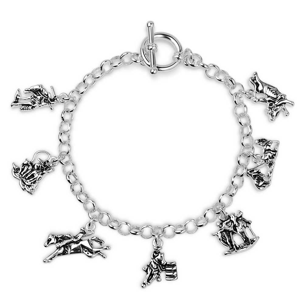 Montana Silversmith Charms Of Champions Rodeo Bracelet WOMEN - Accessories - Jewelry - Bracelets Montana Silversmiths   