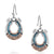 Montana Silversmiths Inner Light Turquoise Horseshoe Earrings WOMEN - Accessories - Jewelry - Earrings Montana Silversmiths   