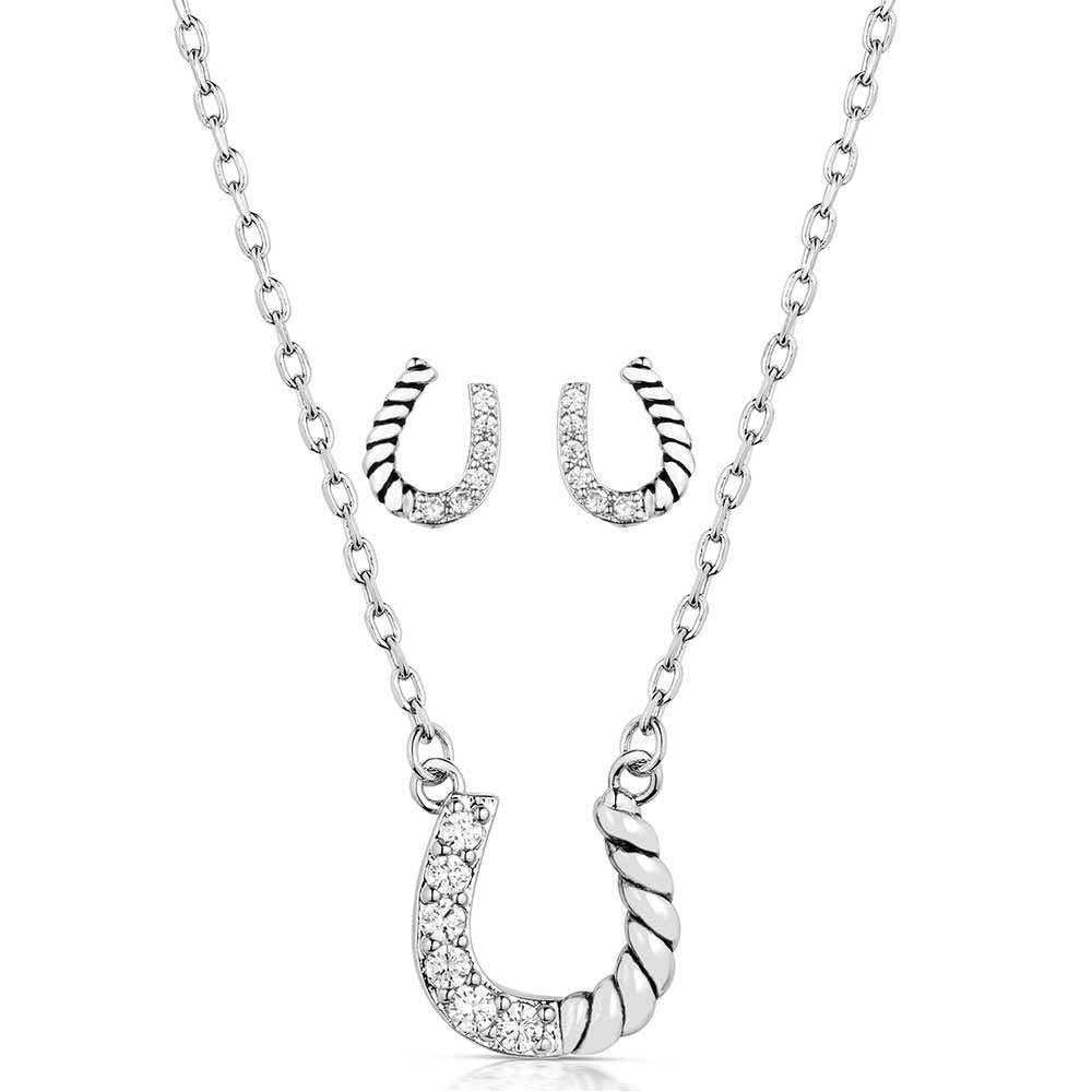 Montana Silversmith Roping Luck Jewelry Set WOMEN - Accessories - Jewelry - Jewelry Sets Montana Silversmiths   