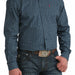 Cinch Men's Blue Modern Button Down Shirt MEN - Clothing - Shirts - Long Sleeve Cinch