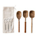 Mango Wood Spoons - 3 Pack HOME & GIFTS - Tabletop + Kitchen - Serveware & Utensils Creative Co-Op   