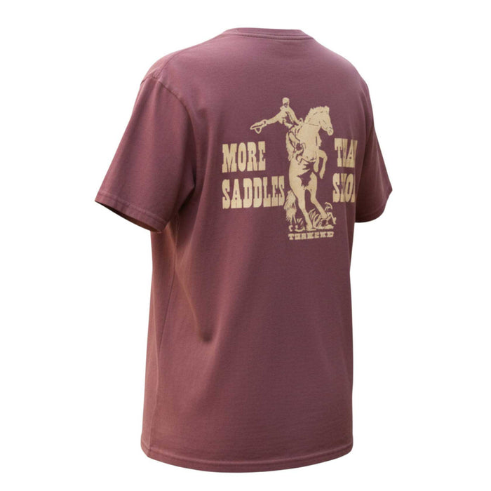 Teskey's More Saddles Than Sense Tee