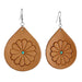 McIntire Pinwheel Turquoise Earrings WOMEN - Accessories - Jewelry - Earrings McIntire Saddlery   