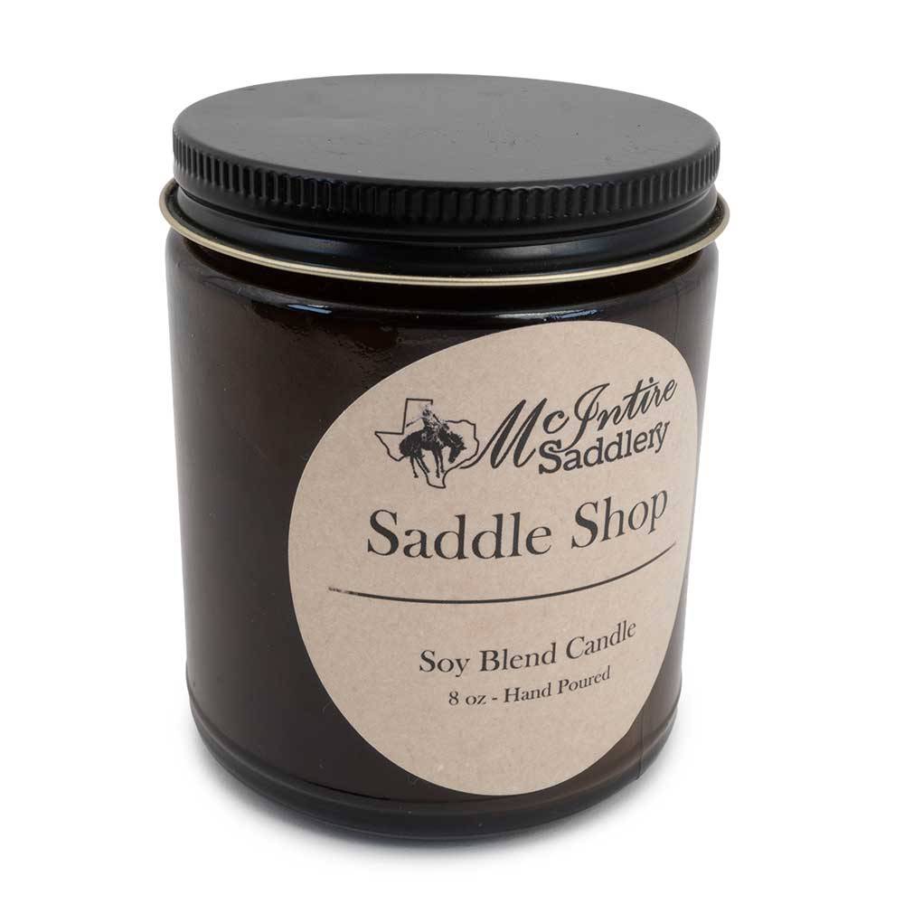 McIntire 8oz Candle - Saddle Shop HOME & GIFTS - Home Decor - Candles + Diffusers McIntire Saddlery   