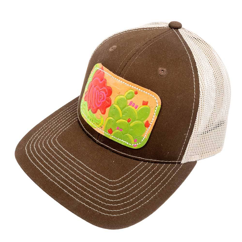 McIntire Saddlery Rose Cactus Cap WOMEN - Accessories - Caps, Hats & Fedoras McIntire Saddlery   