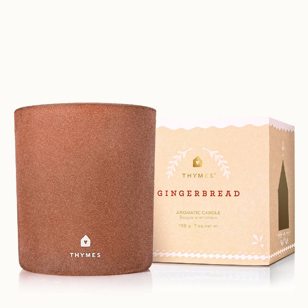 Thymes Gingerbread Medium Candle HOME & GIFTS - Home Decor - Candles + Diffusers Thymes   