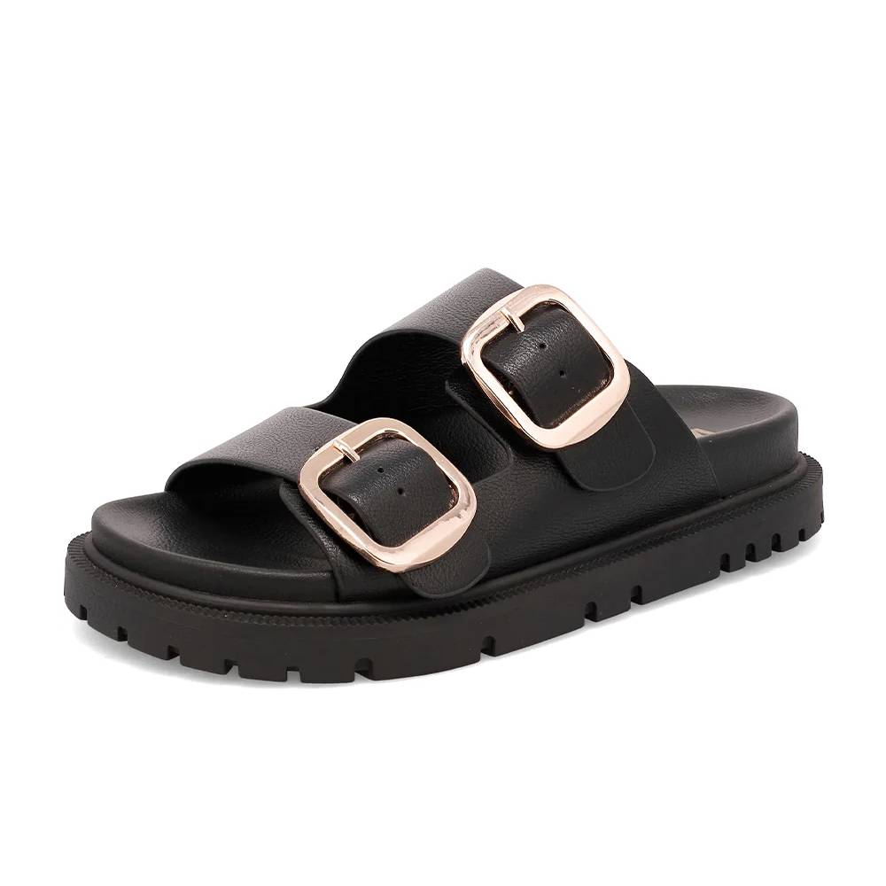 ⭐️mia Mia Gen Double Buckle Sandal — Teskeys