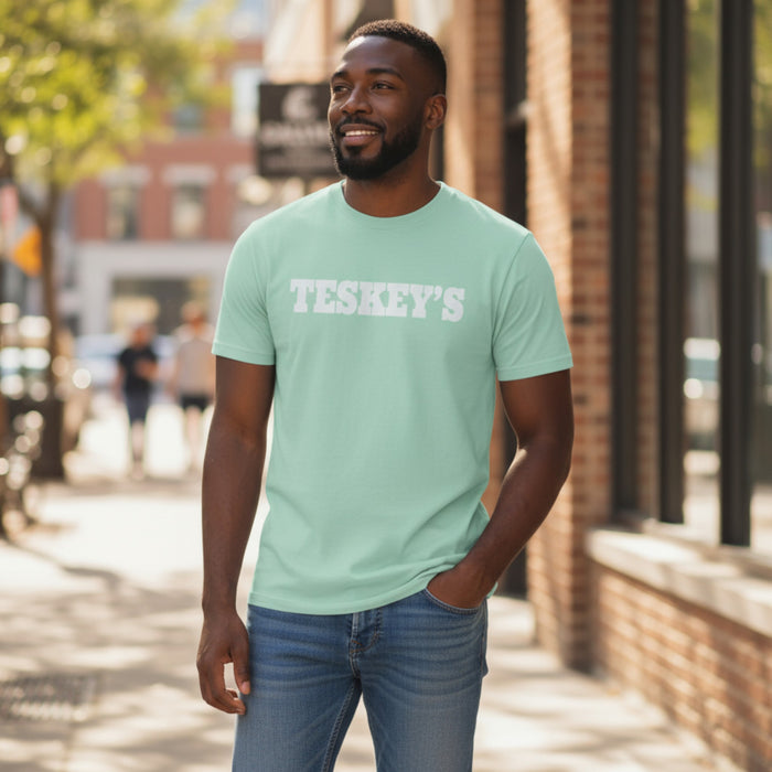 Teskey's Plain Logo Tee - Island Reef