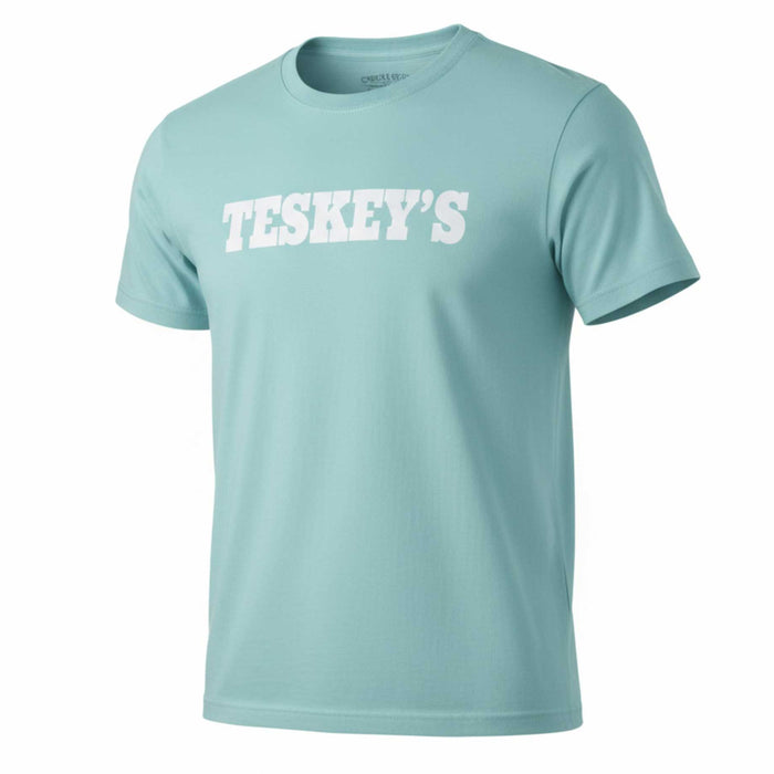 Teskey's Plain Logo Tee - Chalky Mint