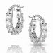Montana Silversmiths Dazzling Delight Crystal Hoop Earrings WOMEN - Accessories - Jewelry - Earrings Montana Silversmiths   