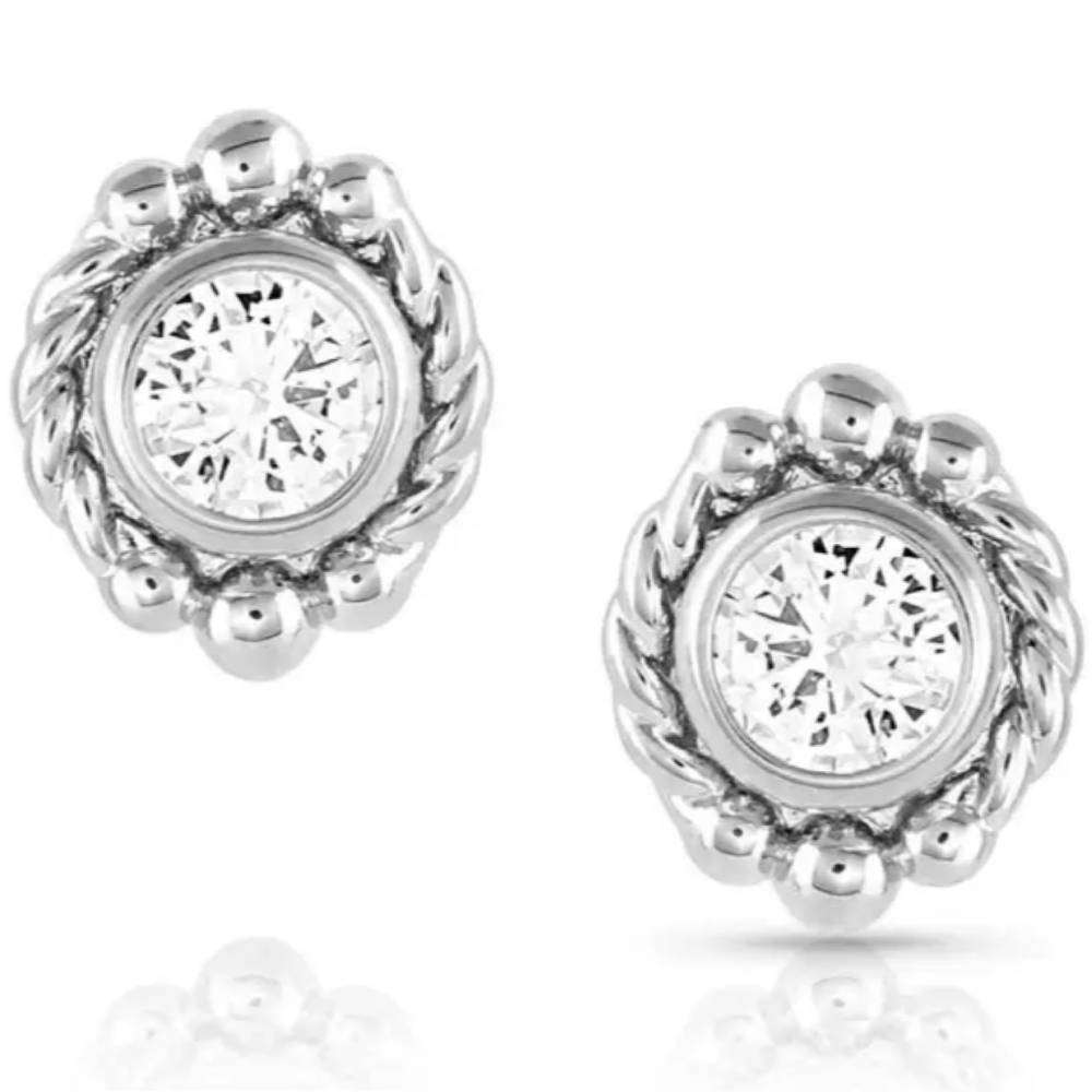 Montana Silversmiths Quiet Elegance Crystal Earrings WOMEN - Accessories - Jewelry - Earrings Montana Silversmiths   