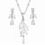 Montana Silversmiths Falling Petals Crystal Jewelry Set WOMEN - Accessories - Jewelry - Jewelry Sets Montana Silversmiths   