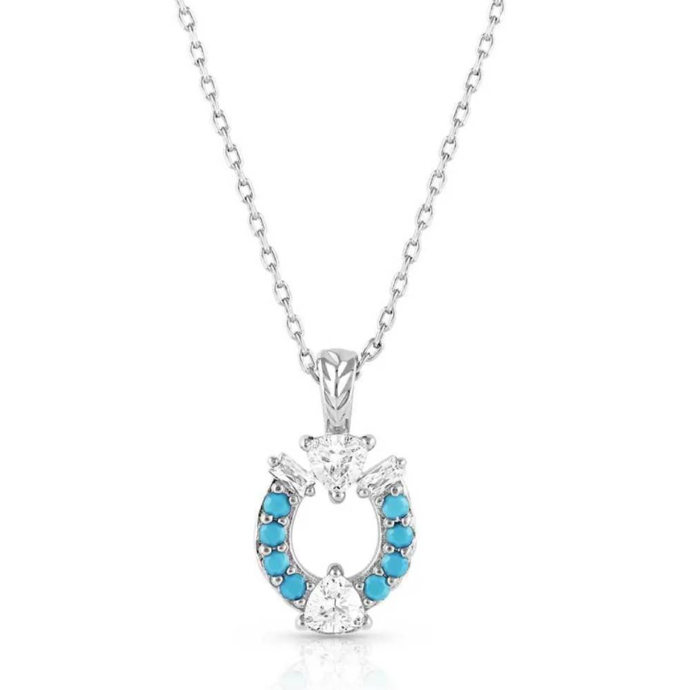 Montana Silversmiths Luck Defined Crystal Necklace WOMEN - Accessories - Jewelry - Necklaces Montana Silversmiths   