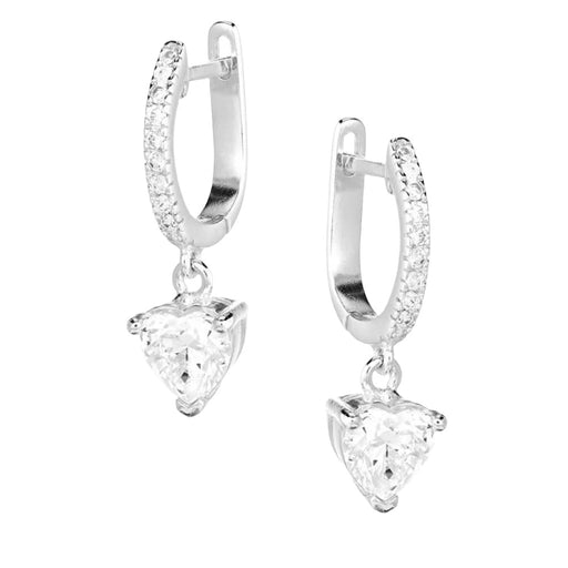 Montana Silversmiths Charmed by You Crystal Heart Earrings WOMEN - Accessories - Jewelry - Earrings Montana Silversmiths   