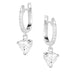 Montana Silversmiths Charmed by You Crystal Heart Earrings WOMEN - Accessories - Jewelry - Earrings Montana Silversmiths   