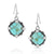 Montana Silversmiths Crystal Cornerstone Turquoise Earrings WOMEN - Accessories - Jewelry - Earrings Montana Silversmiths   
