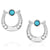 Montana Silversmiths Destined Luck Turquoise Crystal Earrings WOMEN - Accessories - Jewelry - Earrings Montana Silversmiths   