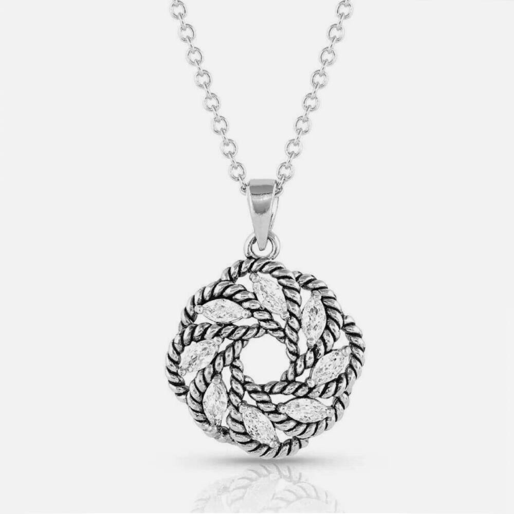 Montana Silversmiths Endless Journey Crystal Necklace WOMEN - Accessories - Jewelry - Necklaces Montana Silversmiths   
