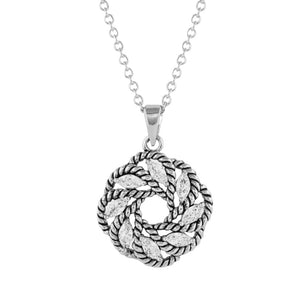 Montana Silversmiths Endless Journey Crystal Necklace WOMEN - Accessories - Jewelry - Necklaces Montana Silversmiths   