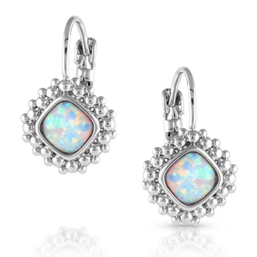 Montana Silversmiths Glacial Lake Opal Earrings WOMEN - Accessories - Jewelry - Earrings Montana Silversmiths   