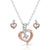 Montana Silversmiths Heart on the Line Jewelry Set WOMEN - Accessories - Jewelry - Jewelry Sets Montana Silversmiths   