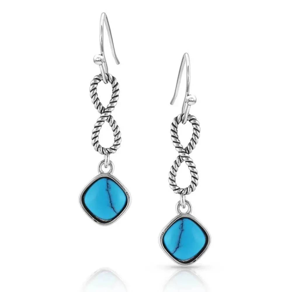 Montana Silversmiths Infinite Sky Turquoise Earrings WOMEN - Accessories - Jewelry - Earrings Montana Silversmiths   