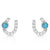 Montana Silversmiths Lightfoot Horseshoe Earrings WOMEN - Accessories - Jewelry - Earrings Montana Silversmiths   