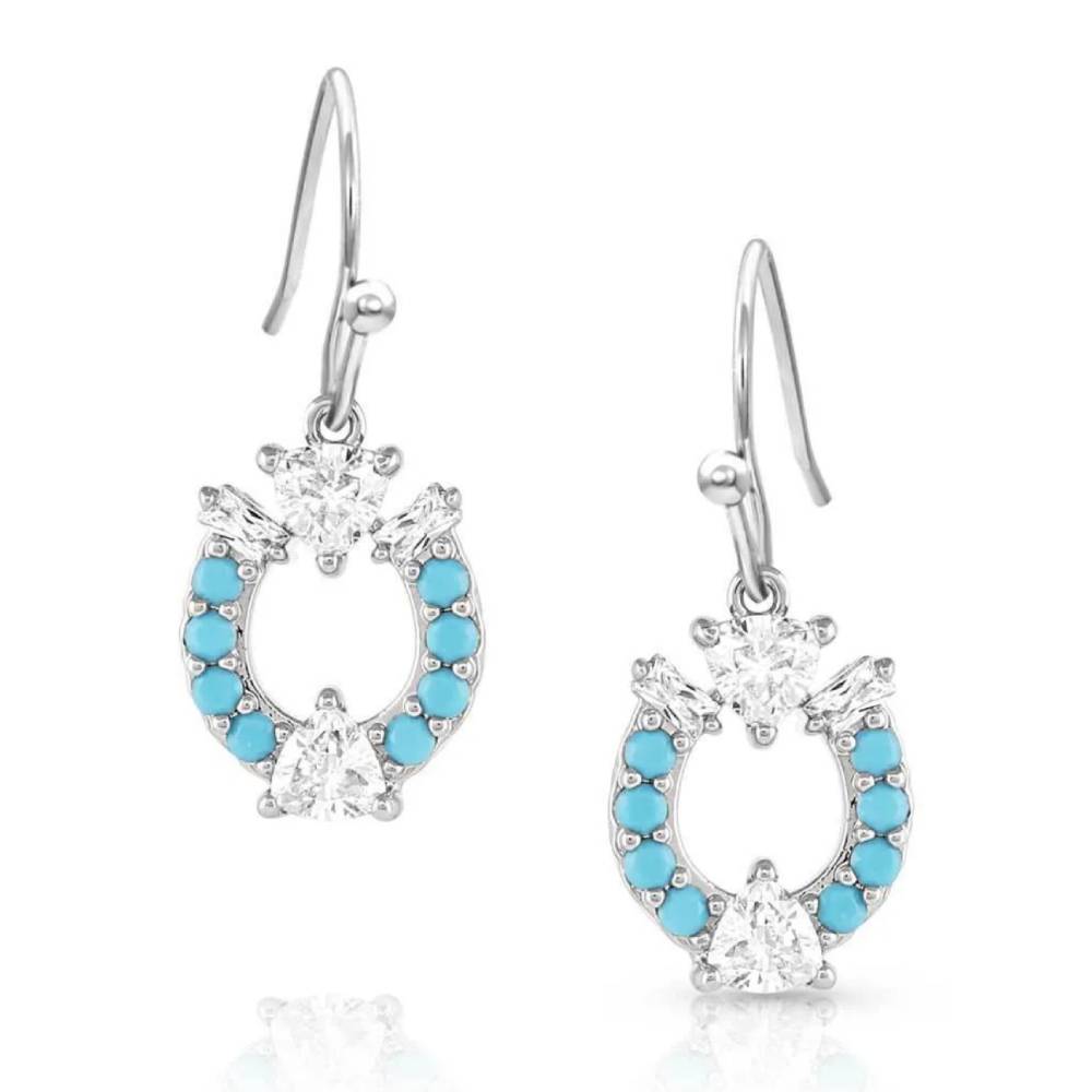 Montana Silversmiths Luck Defined Crystal Earrings WOMEN - Accessories - Jewelry - Earrings Montana Silversmiths   