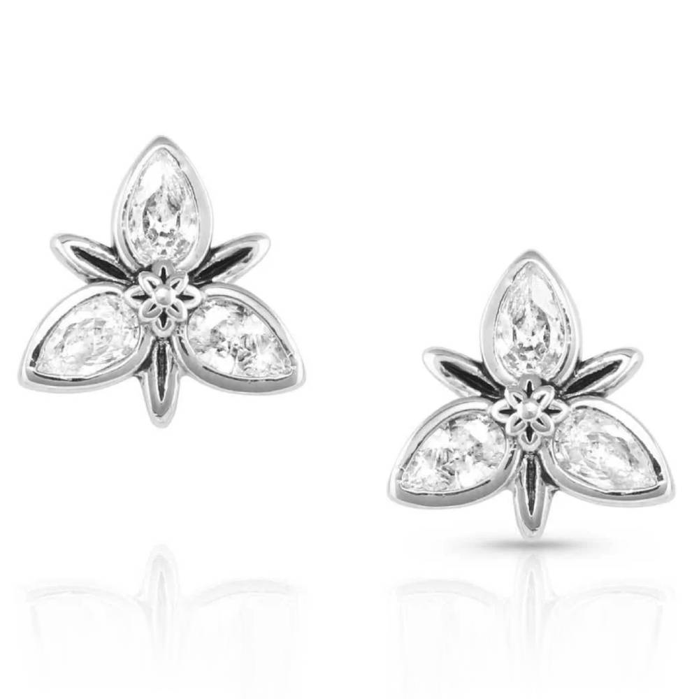 Montana Silversmiths Spring Blossom Crystal Post Earrings WOMEN - Accessories - Jewelry - Earrings Montana Silversmiths   