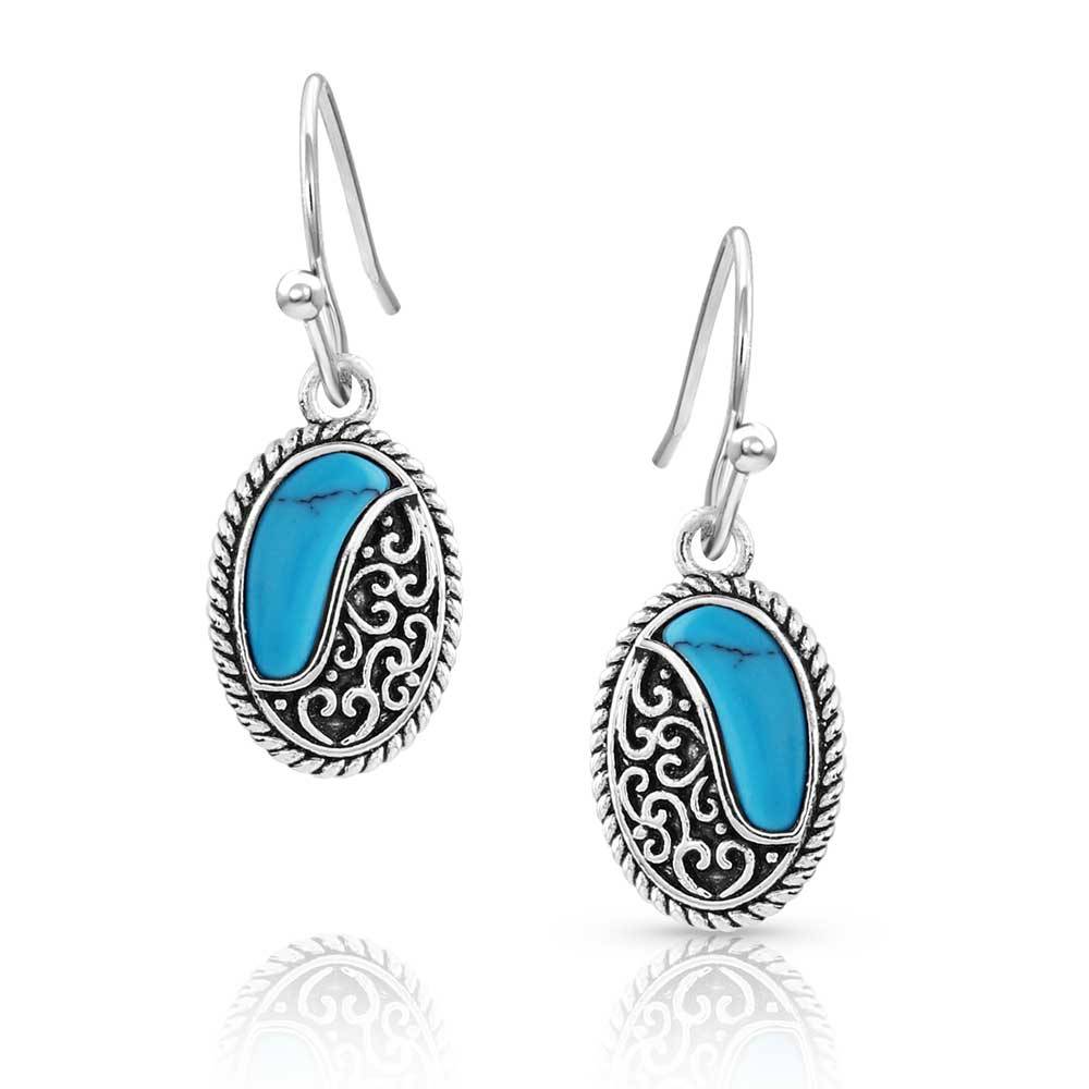 Montana Silversmiths Turquoise Tide Earrings WOMEN - Accessories - Jewelry - Earrings Montana Silversmiths   