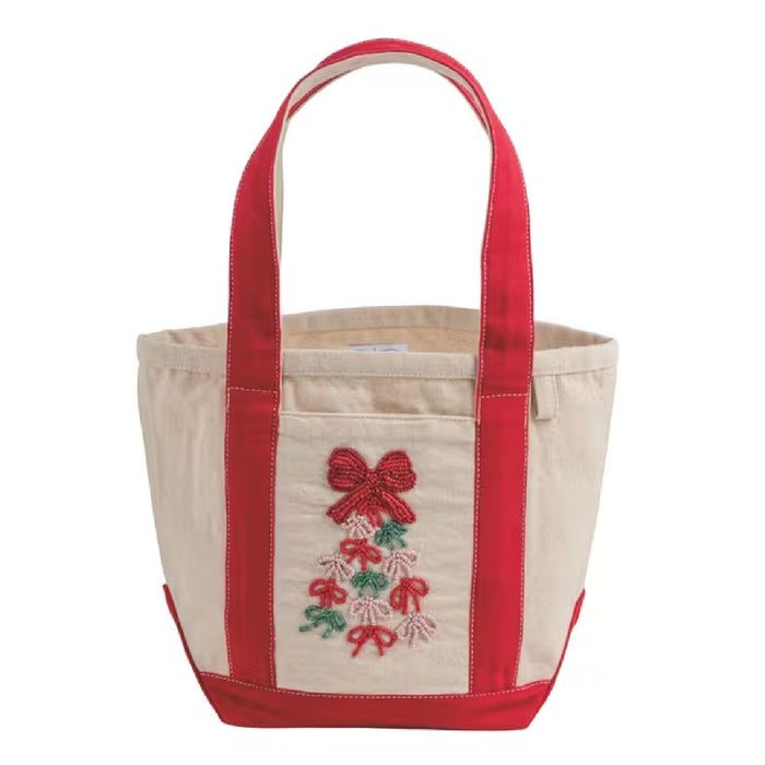 Mud Pie Women's Holiday Beaded Mini Tote WOMEN - Accessories - Handbags - Tote Bags Mud Pie