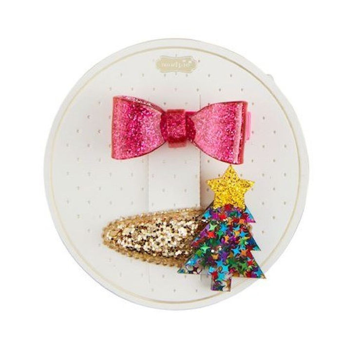 Mud Pie Kids Christmas Hair Clip