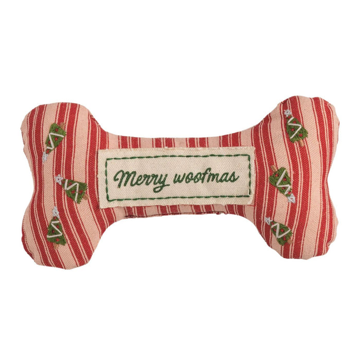 Mud Pie Merry Woofmas Dog Bone Pets - Toys & Treats Mud Pie