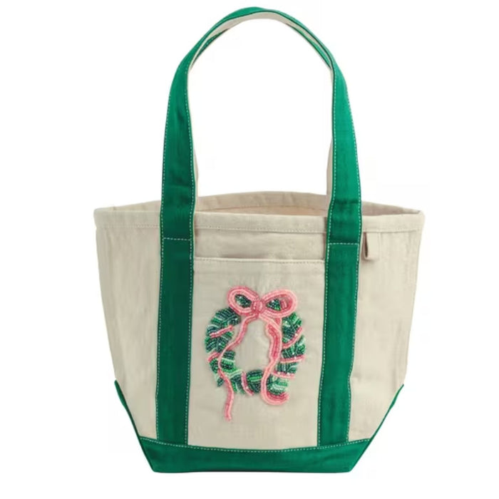 Mud Pie Women's Holiday Beaded Mini Tote WOMEN - Accessories - Handbags - Tote Bags Mud Pie